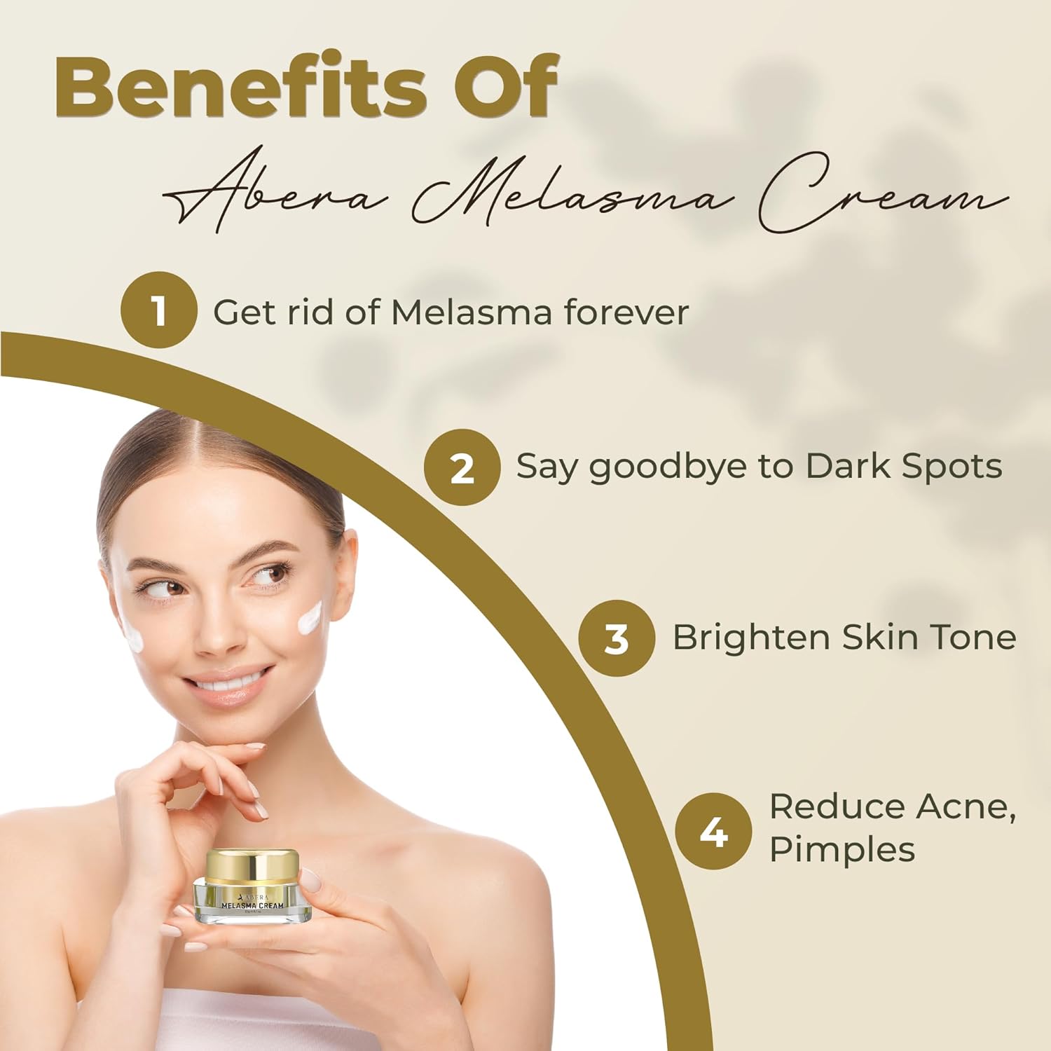 Crème anti-mélasma ABERA