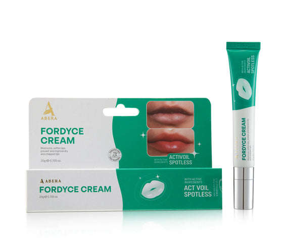 Abera Fordyce Cream – Advanced Formula with HPR (Next-Gen Retinoids), For Lip Acne, Dry, Chapped Lips (0.7 Oz)
