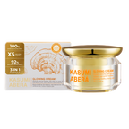 ABERA Kasumi Crème Éclatante - Correcteur de Taches Brunes Visage & Corps - Traitement Puissant de l'Hyperpigmentation au Ginseng Rouge de Corée, Niacinamide & AH - Correcteur Avancé de Taches Brunes pour Tous Types de Peau