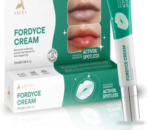 Abera Fordyce Cream – Advanced Formula with HPR (Next-Gen Retinoids), For Lip Acne, Dry, Chapped Lips (0.7 Oz)
