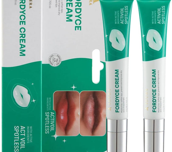 Abera Fordyce Cream – Advanced Formula with HPR (Next-Gen Retinoids), For Lip Acne, Dry, Chapped Lips (0.7 Oz)